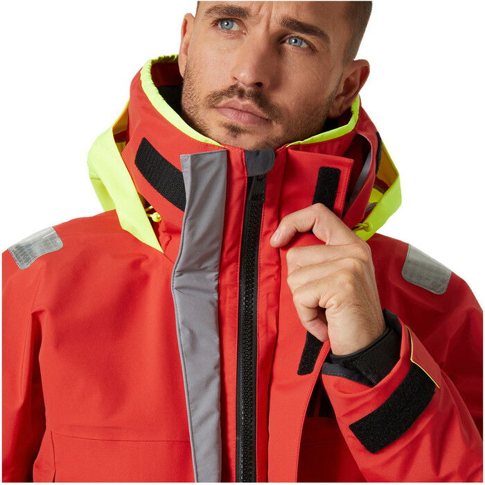 2024 Helly Hansen Mnner Skagen Pro Segeljacke 34420 -.. Alert Red